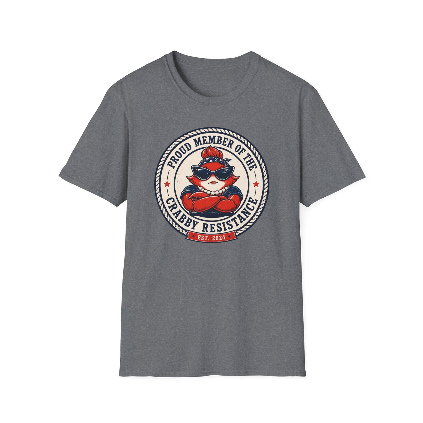 Proud Member of the Crabby Resistance v2 - Crabby Lady