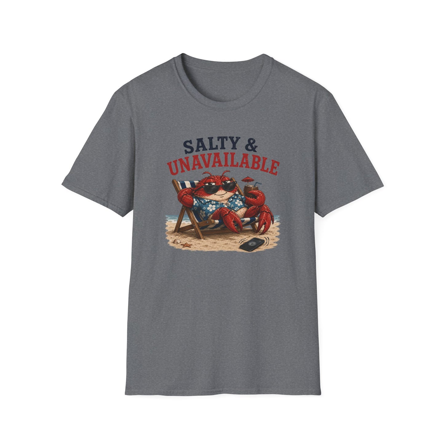 Salty and Unavailable - vacation crab