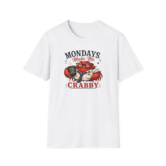 Mondays Make Me Crabby - Office Crab