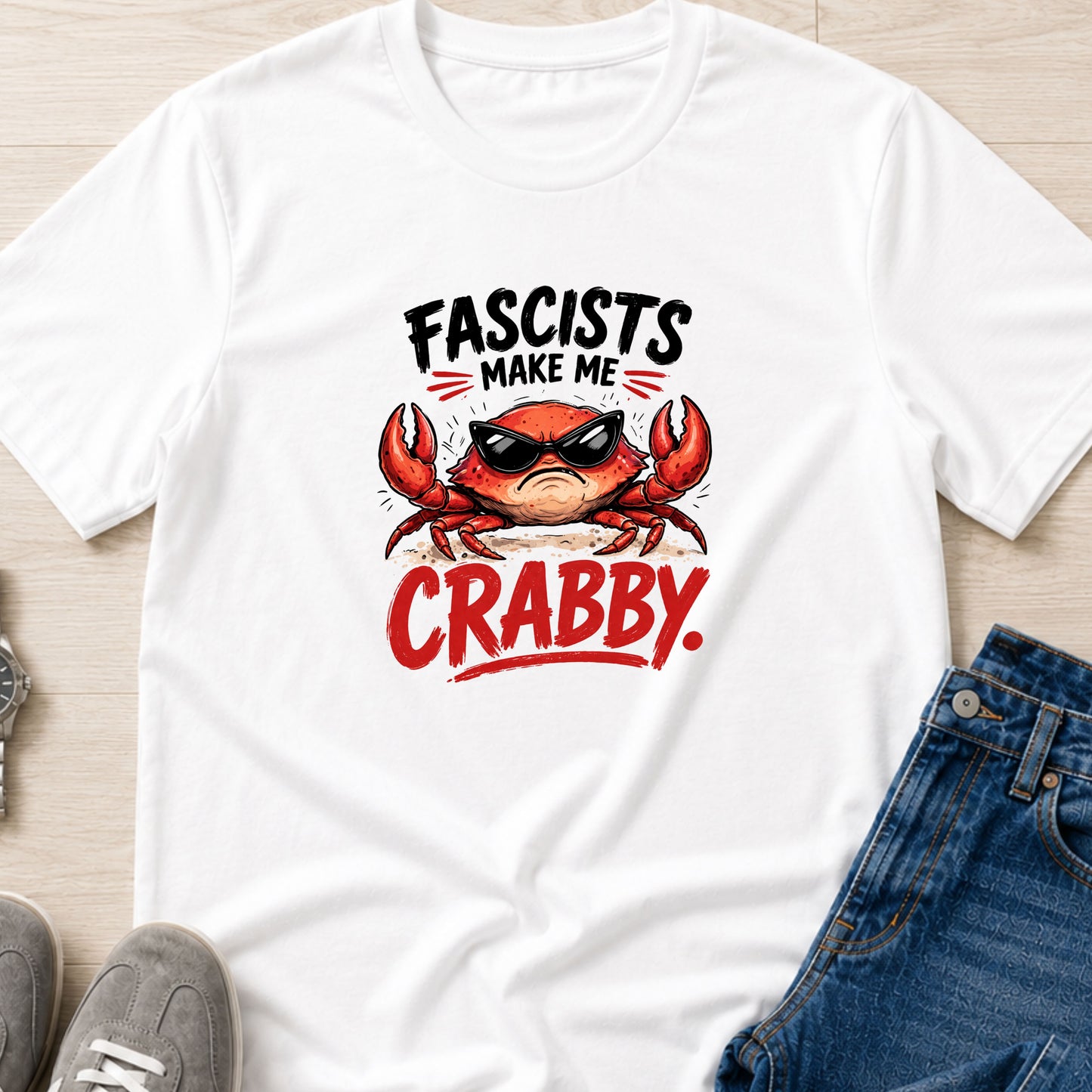 Fascists Make Me Crabby - Cool Dude
