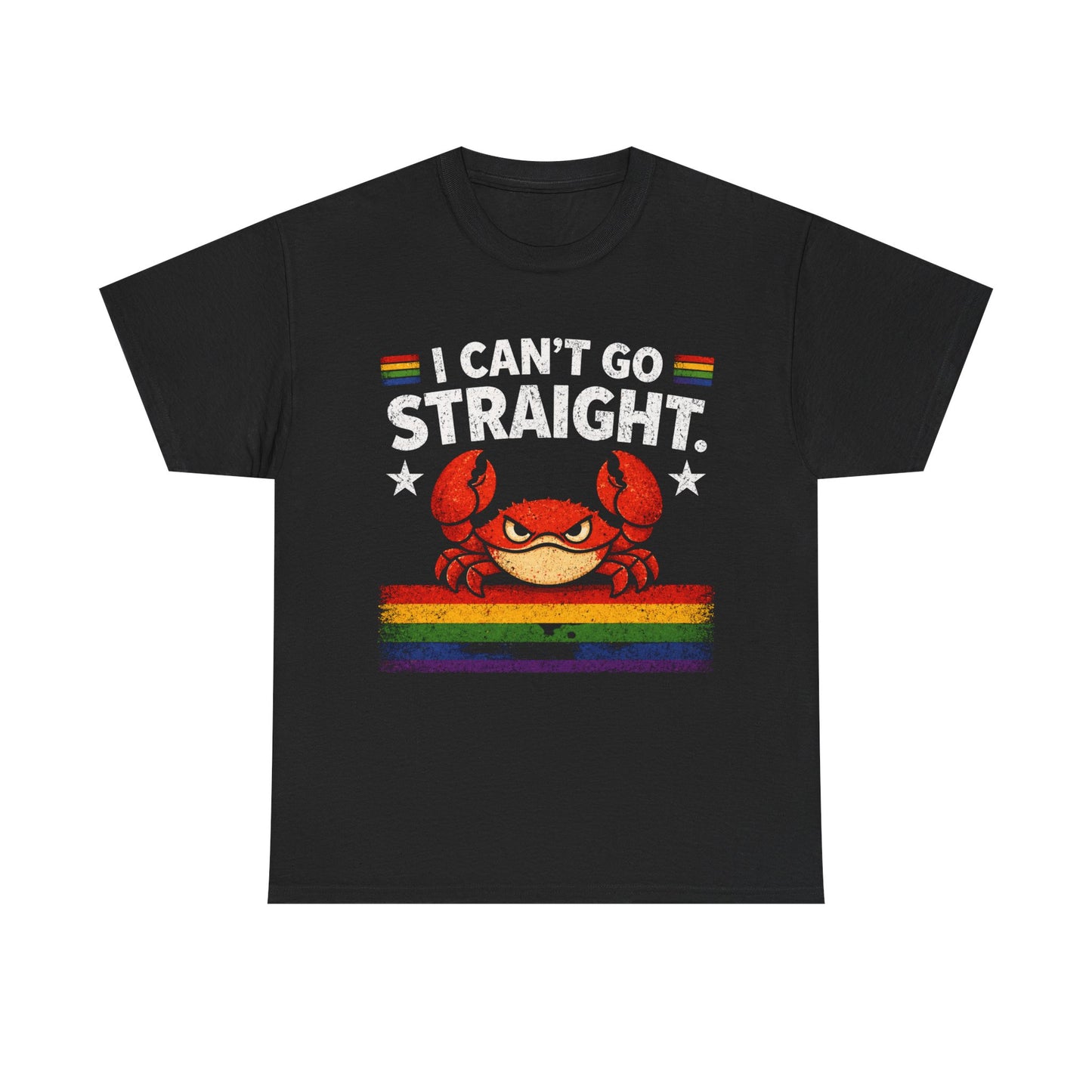 I Cant Go Straight - Rainbow Shirt