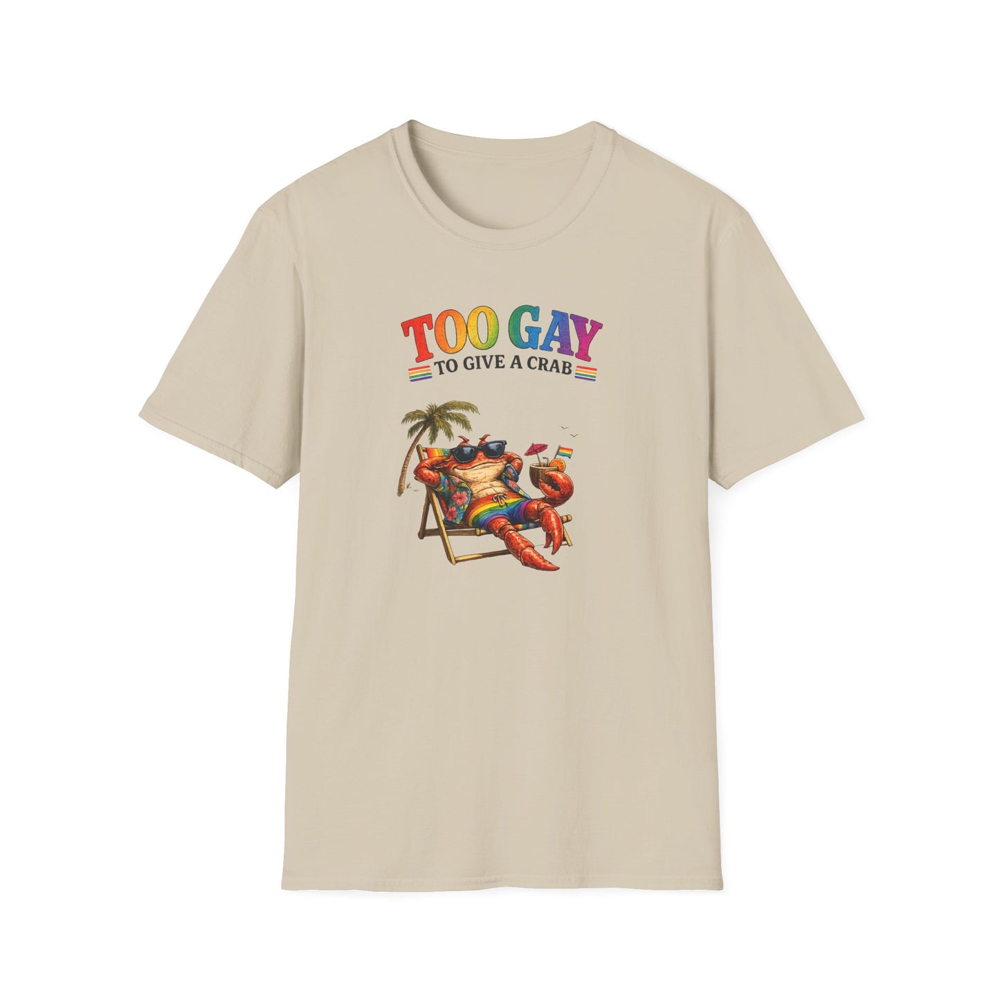Too Gay to Give a Crab - vacation crab