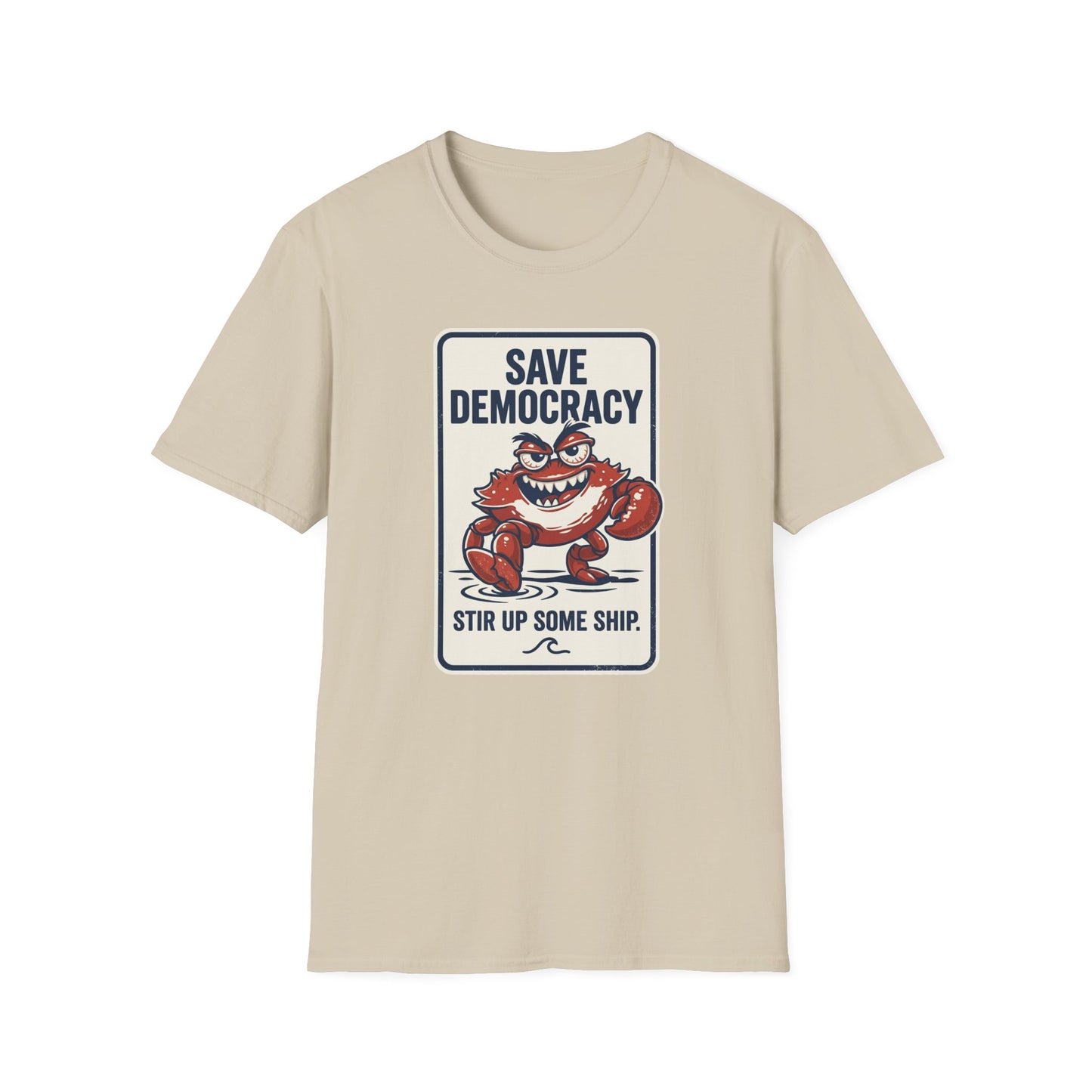 Save Democracy - Menace Crab