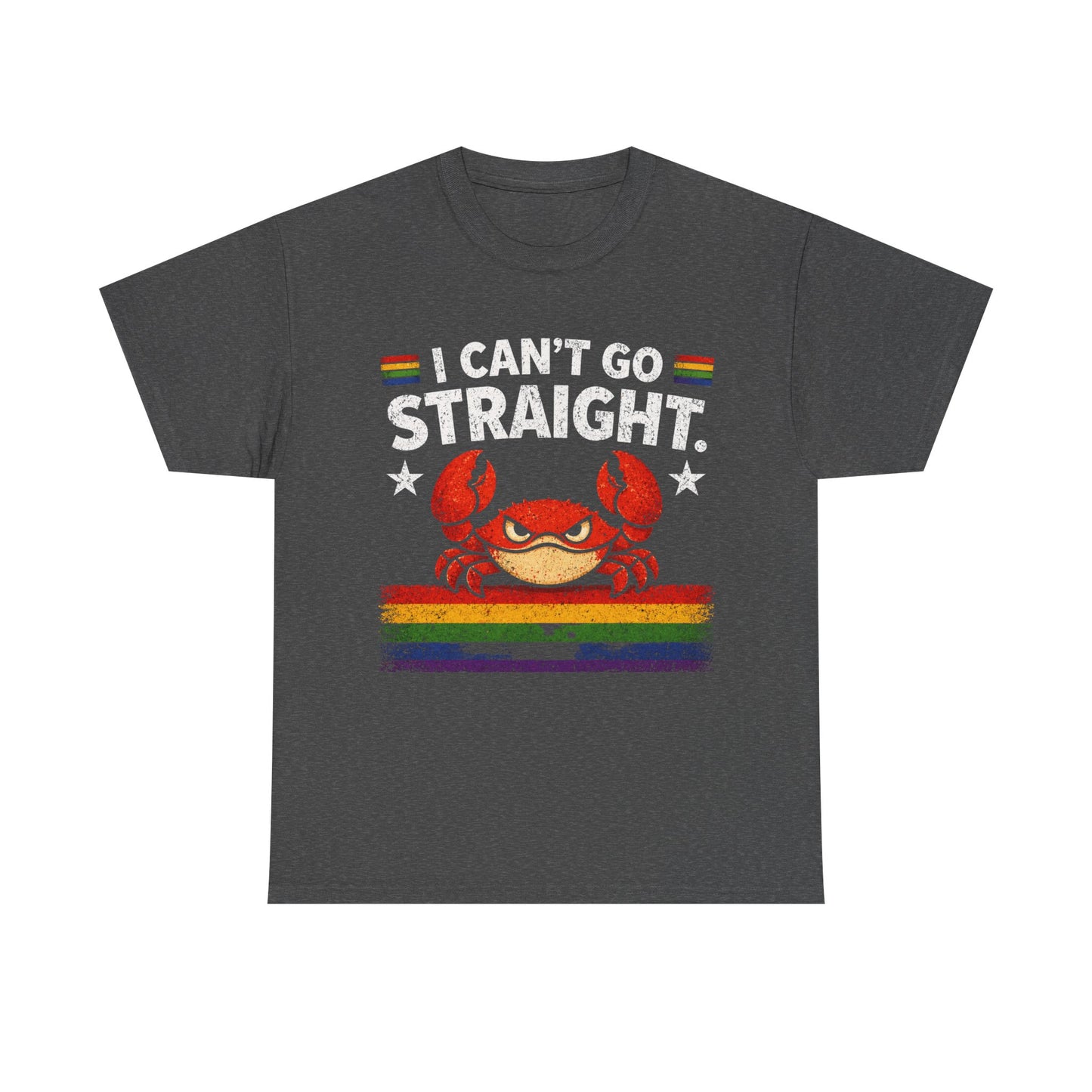 I Cant Go Straight - Rainbow Shirt