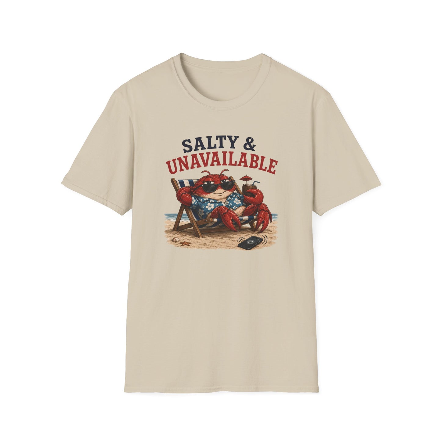 Salty and Unavailable - vacation crab