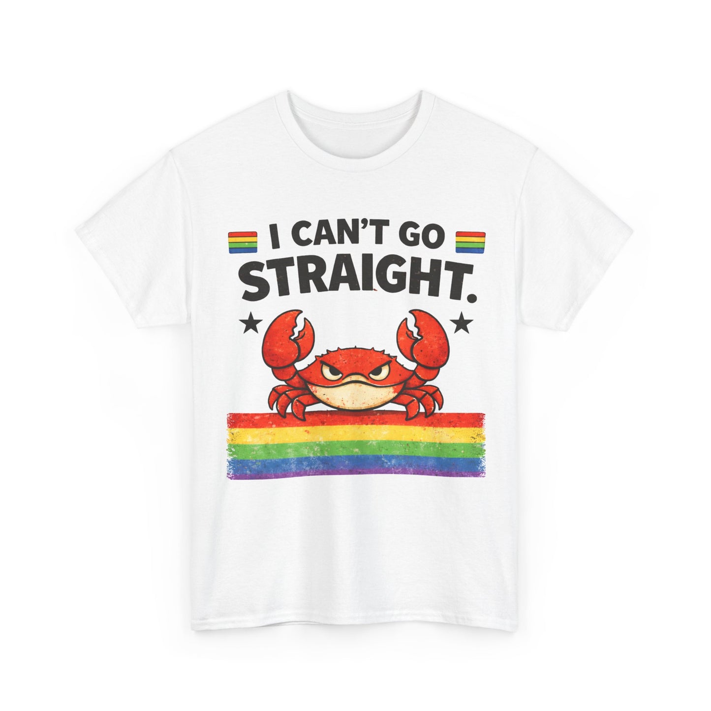 I Cant Go Straight - Rainbow Shirt