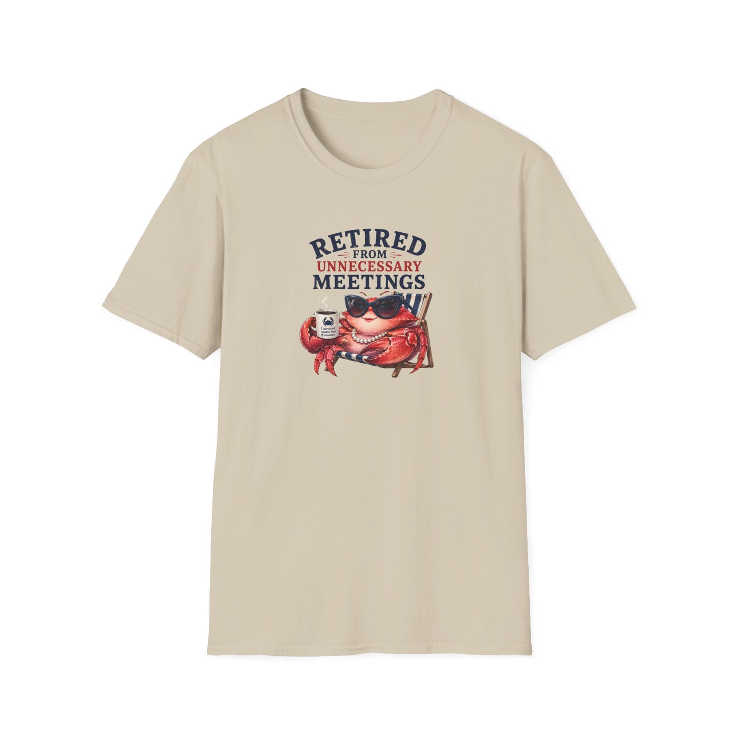 Retired From All Unnecessary Meetings - Crabby Lady