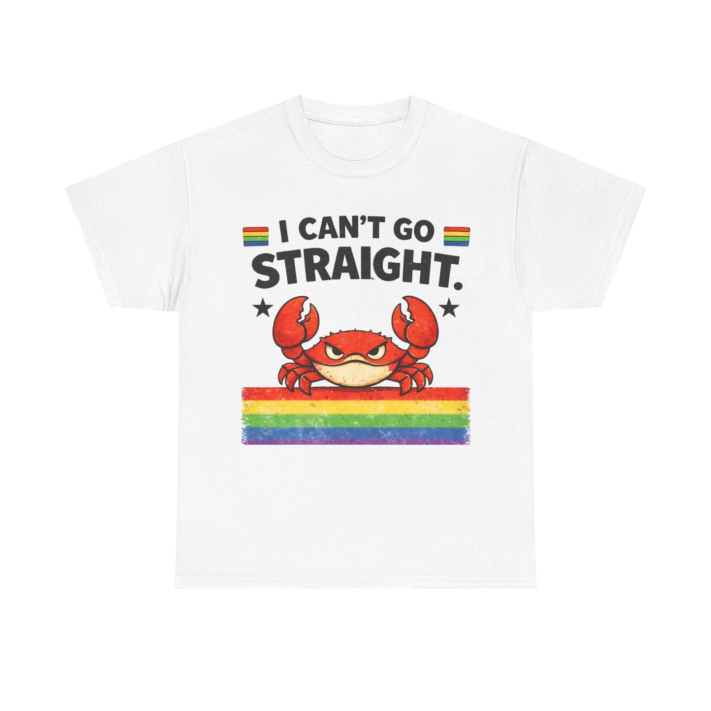 I Cant Go Straight - Rainbow Shirt