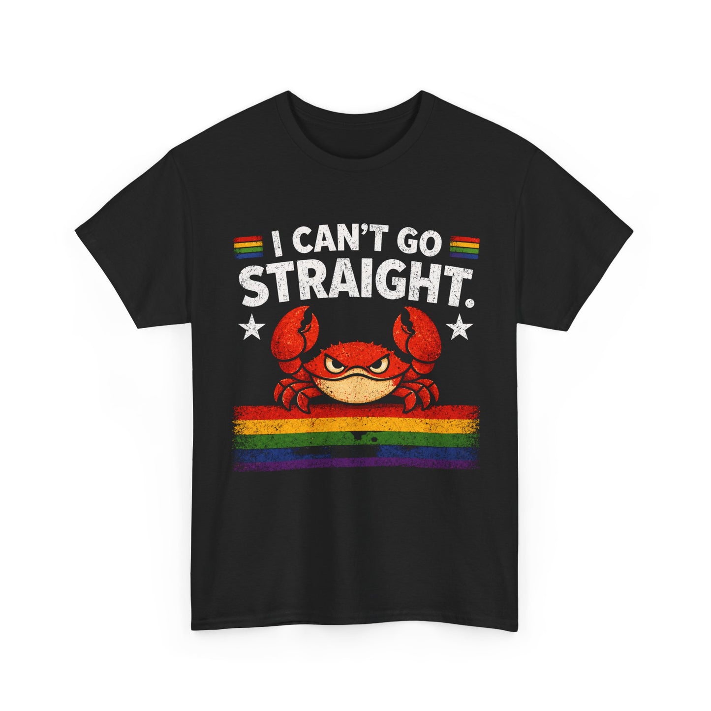 I Cant Go Straight - Rainbow Shirt