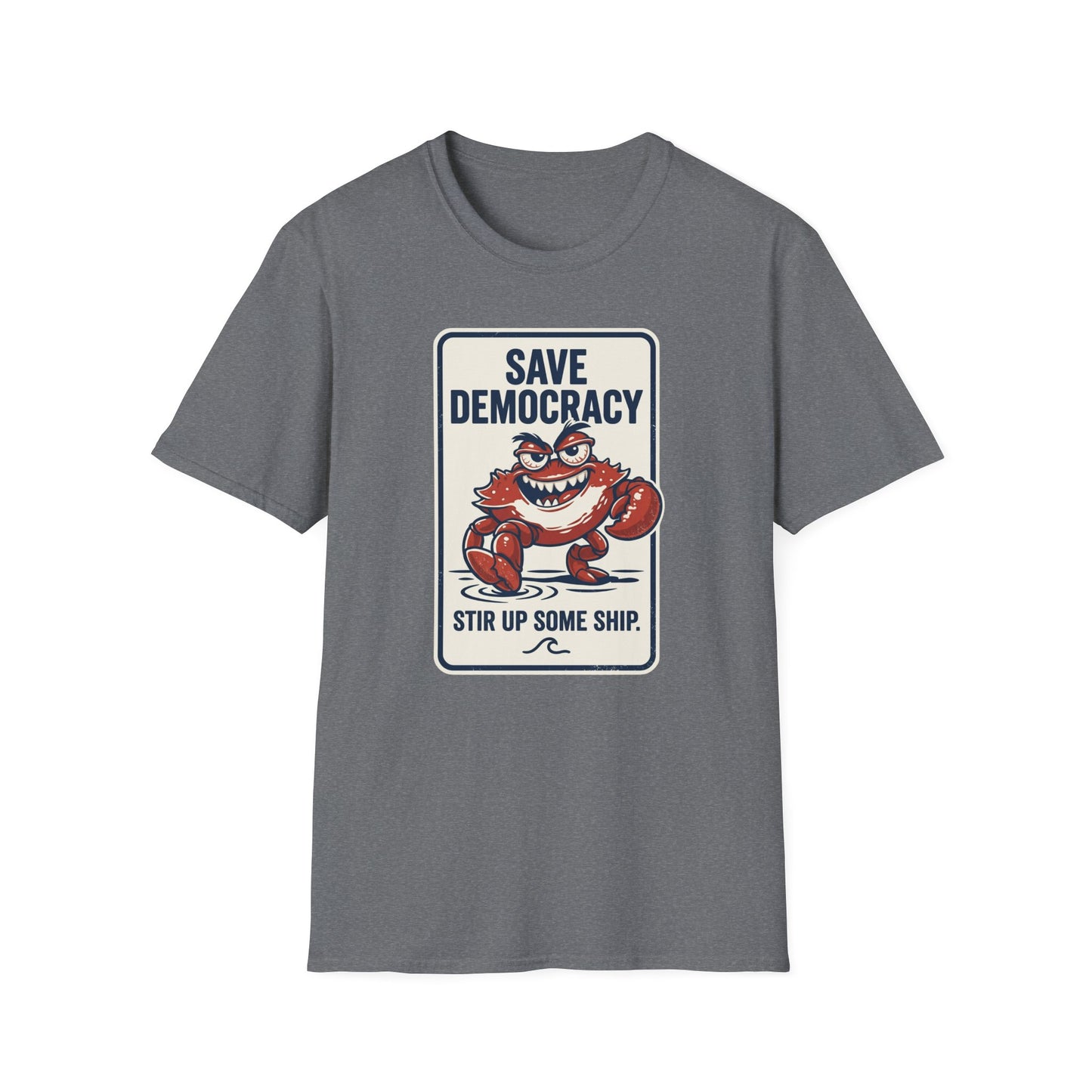 Save Democracy - Menace Crab