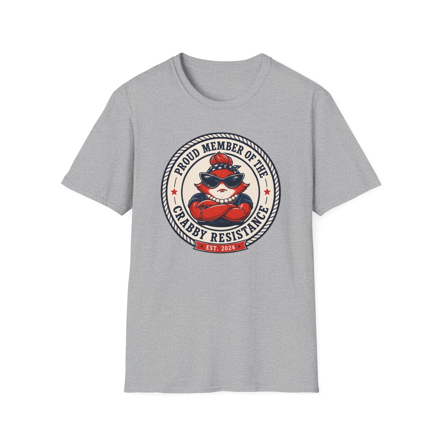 Proud Member of the Crabby Resistance v2 - Crabby Lady