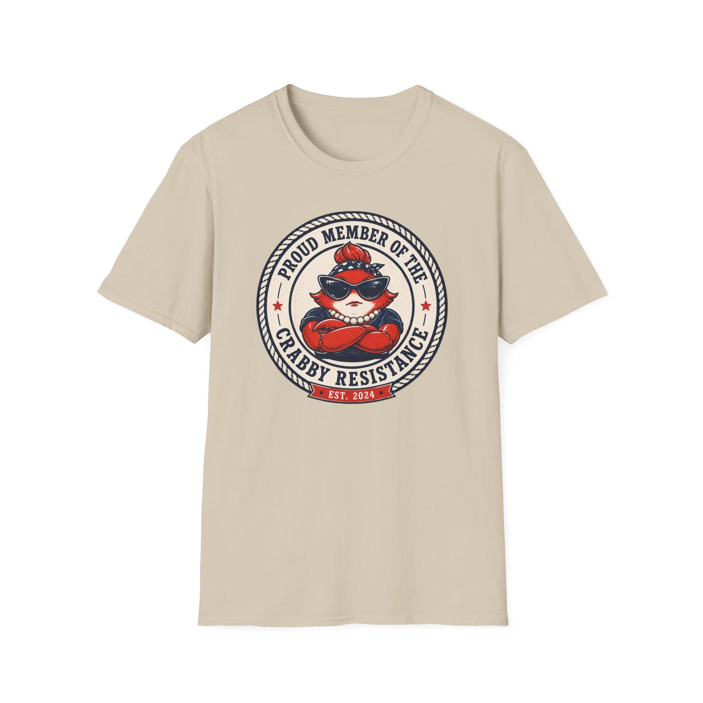 Proud Member of the Crabby Resistance v2 - Crabby Lady