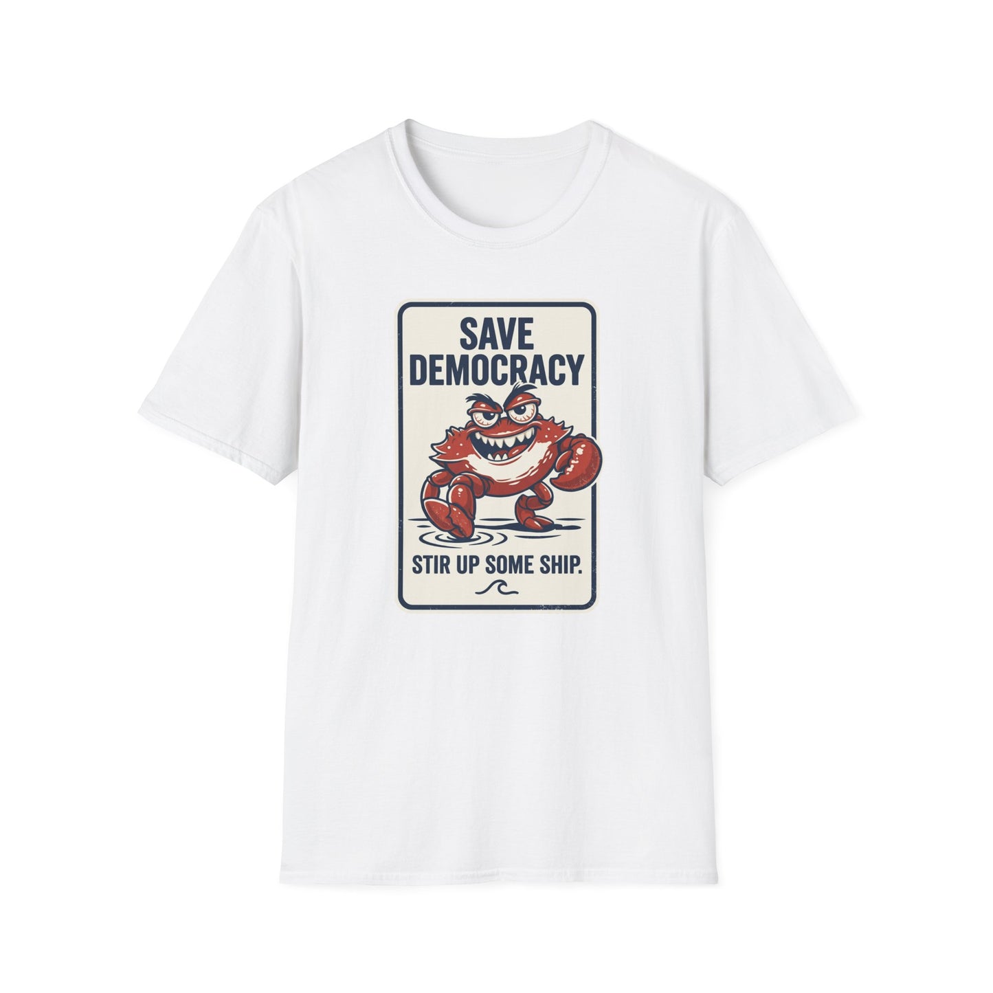 Save Democracy - Menace Crab
