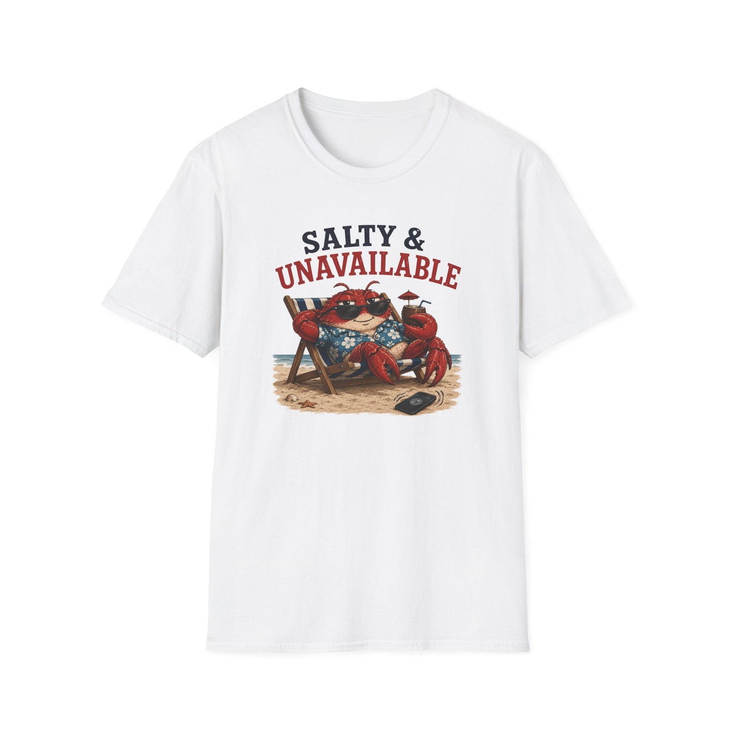 Salty and Unavailable - vacation crab