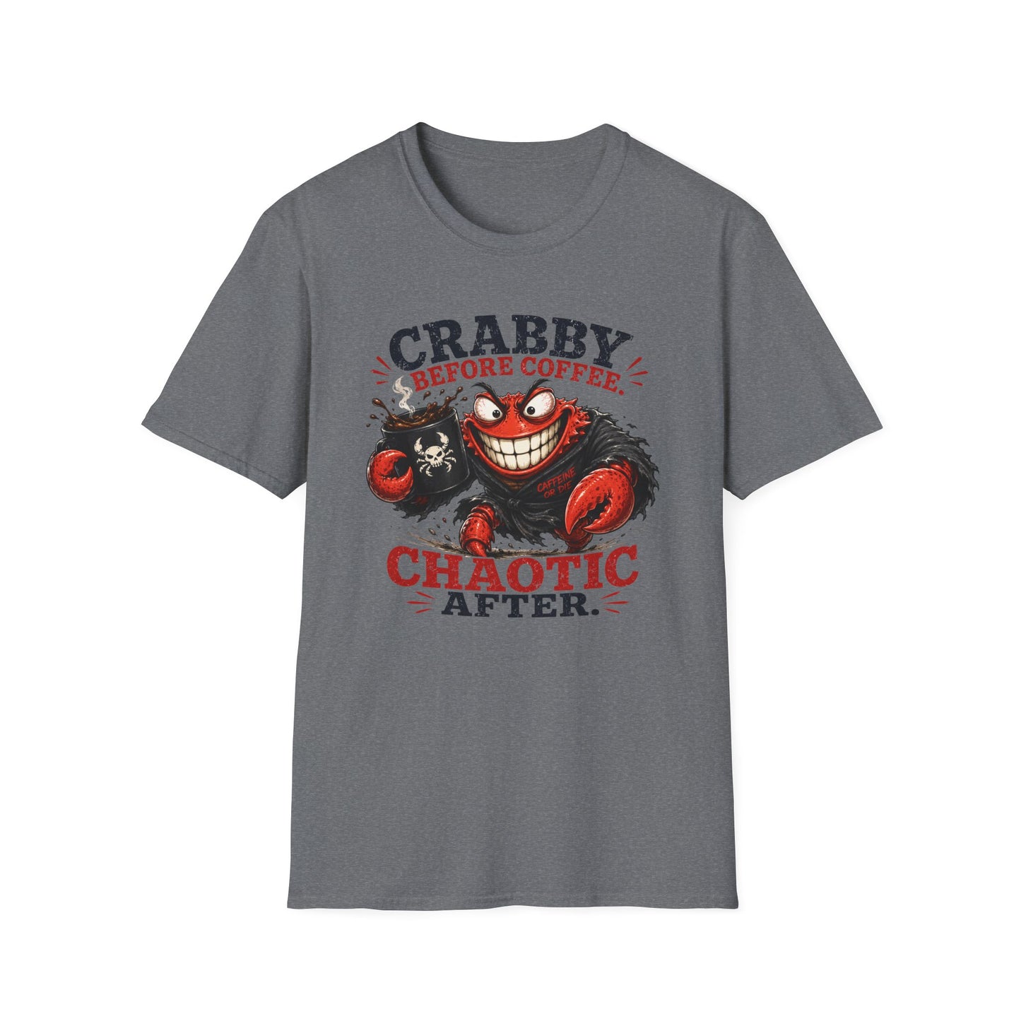 Crabby Before Coffee - menace crab