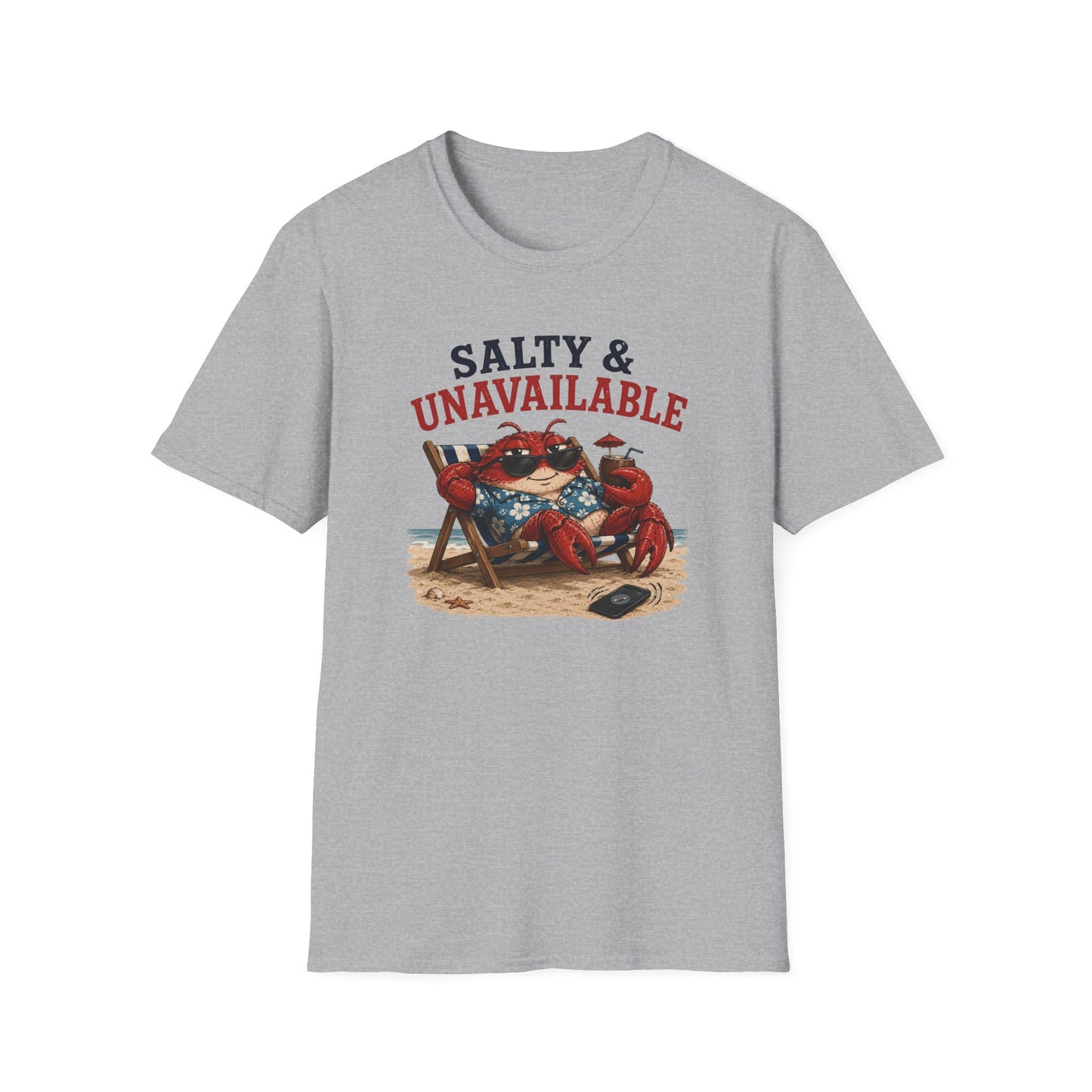Salty and Unavailable - vacation crab