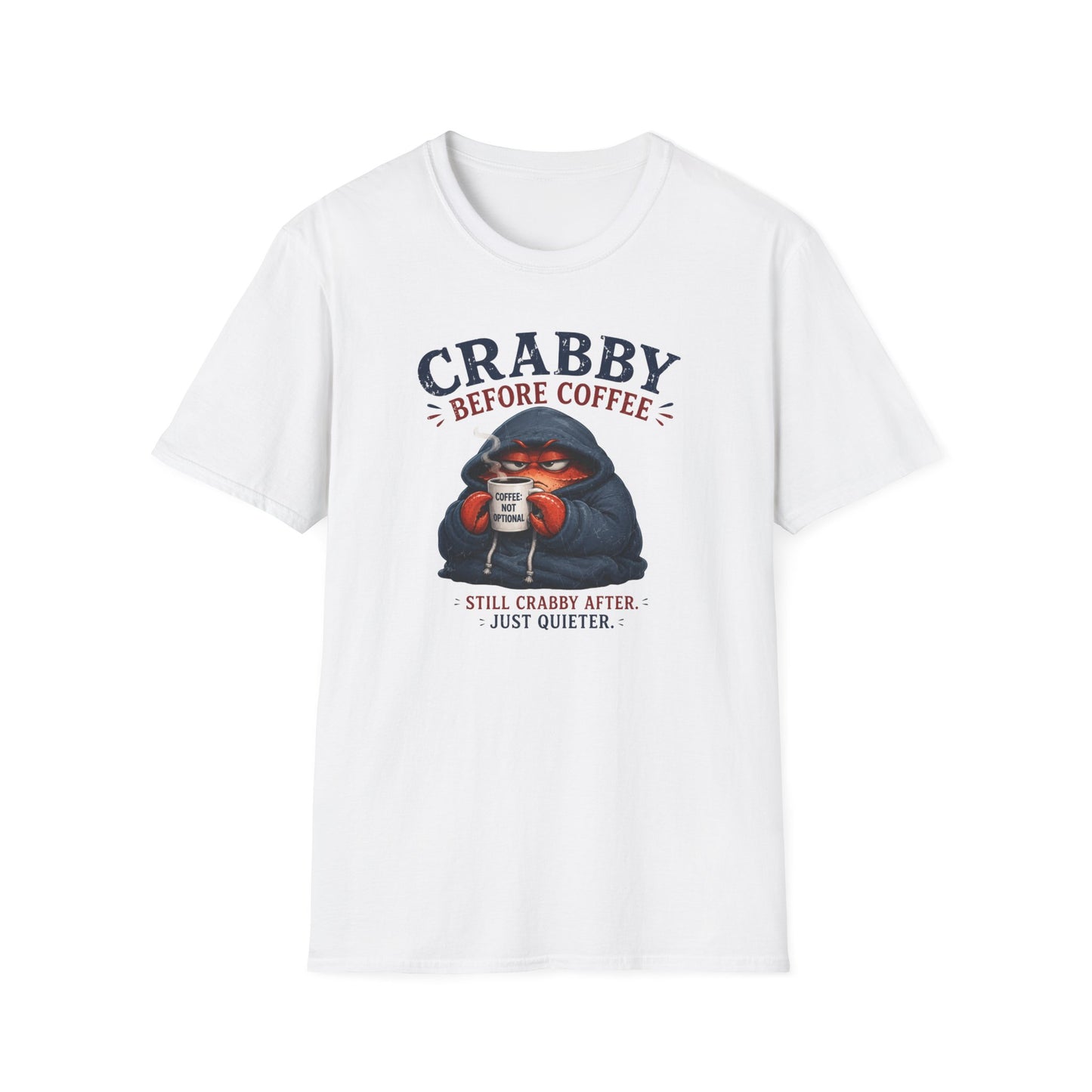 Crabby Before Coffee - introvert crab