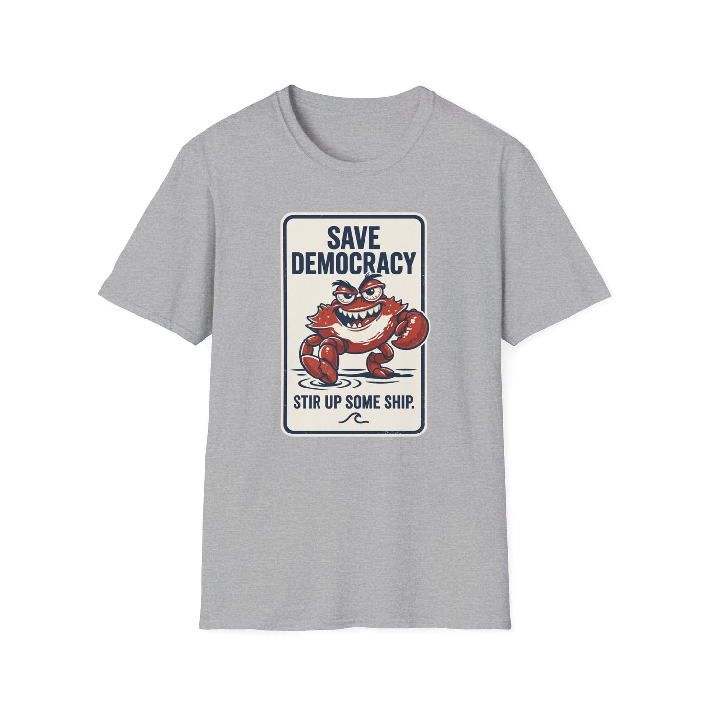 Save Democracy - Menace Crab