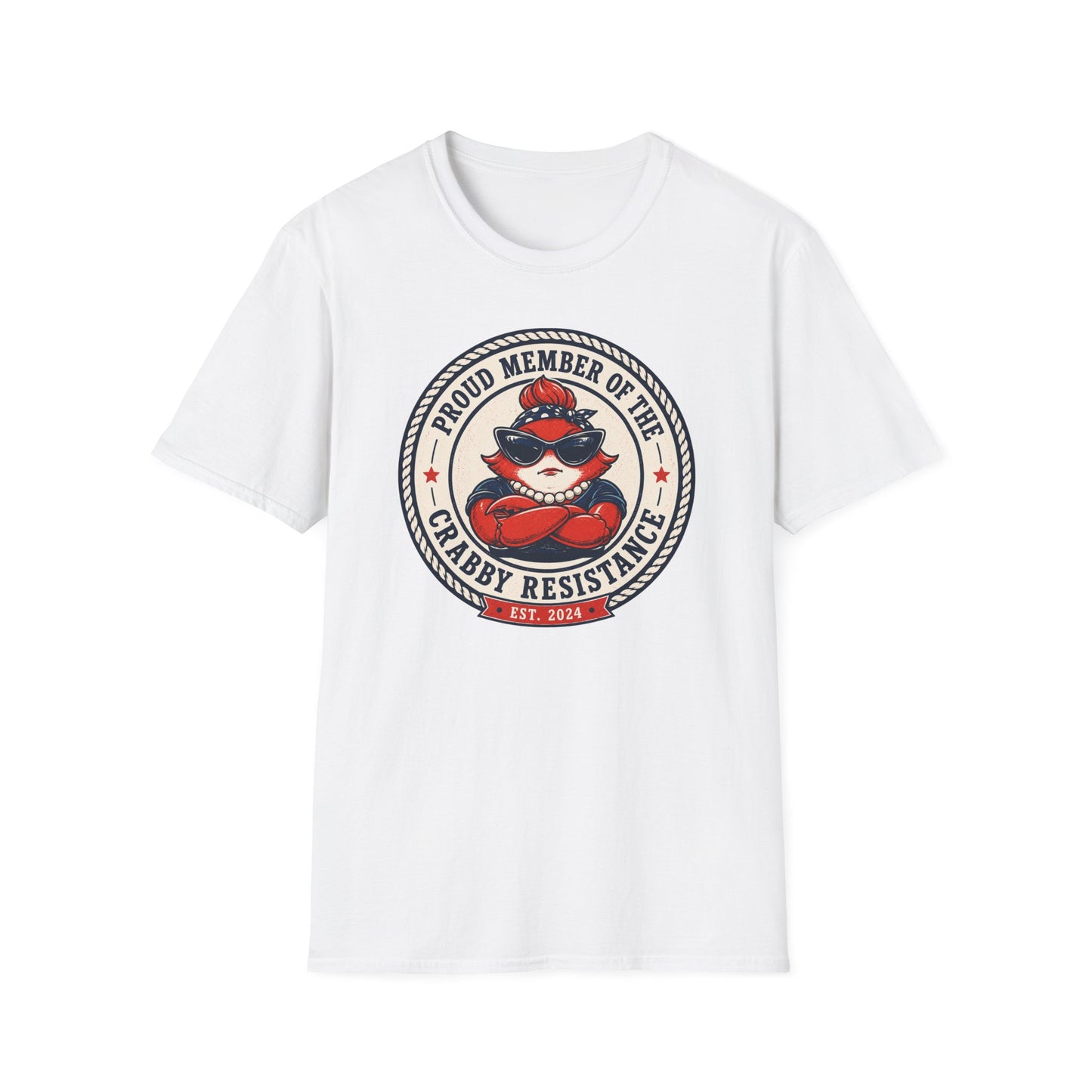 Proud Member of the Crabby Resistance v2 - Crabby Lady