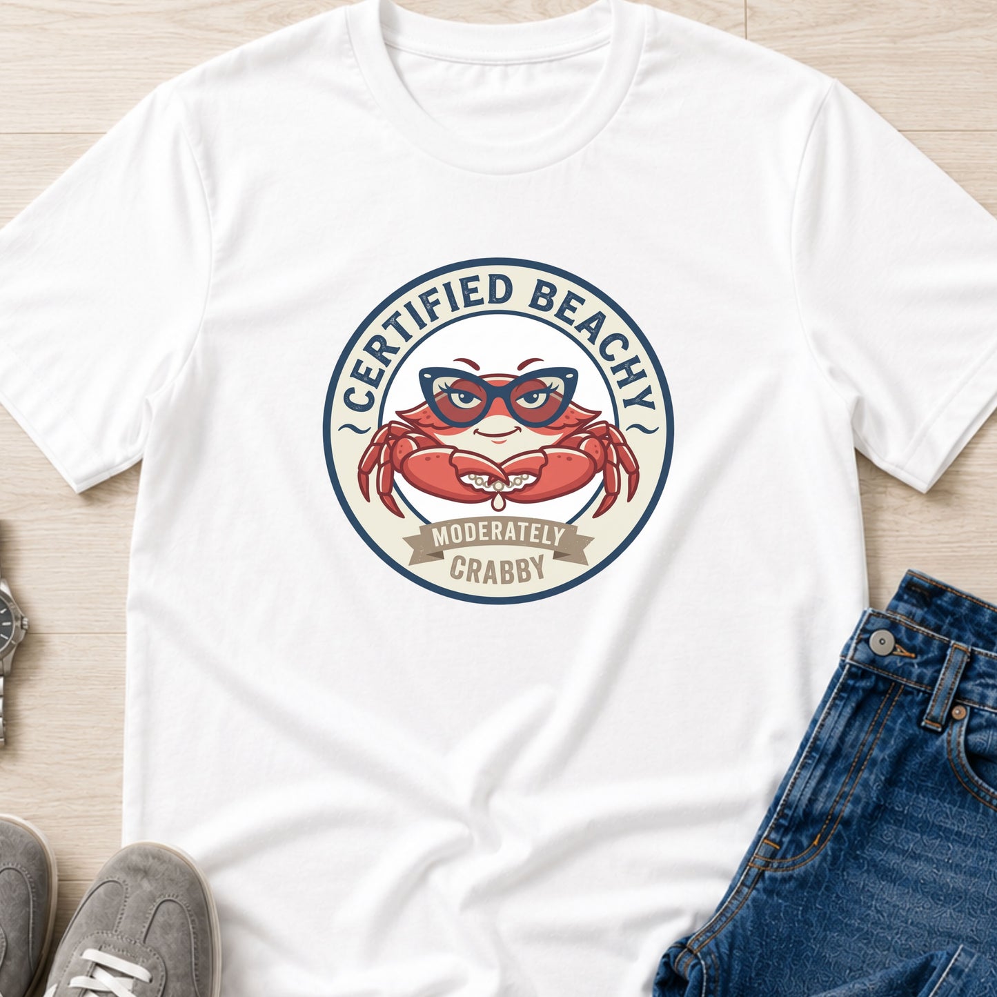 Certified Beachy - Crabby Lady