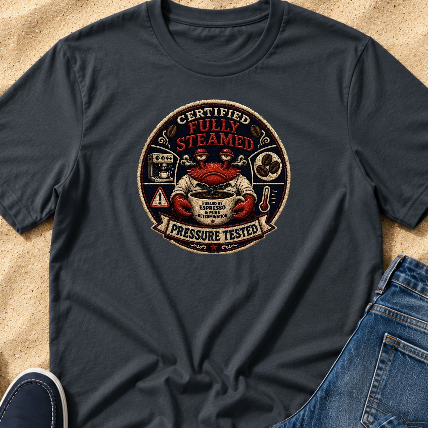 Certified Fully Steamed - Office Crab