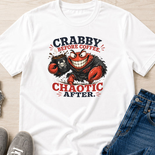 Crabby Before Coffee - menace crab