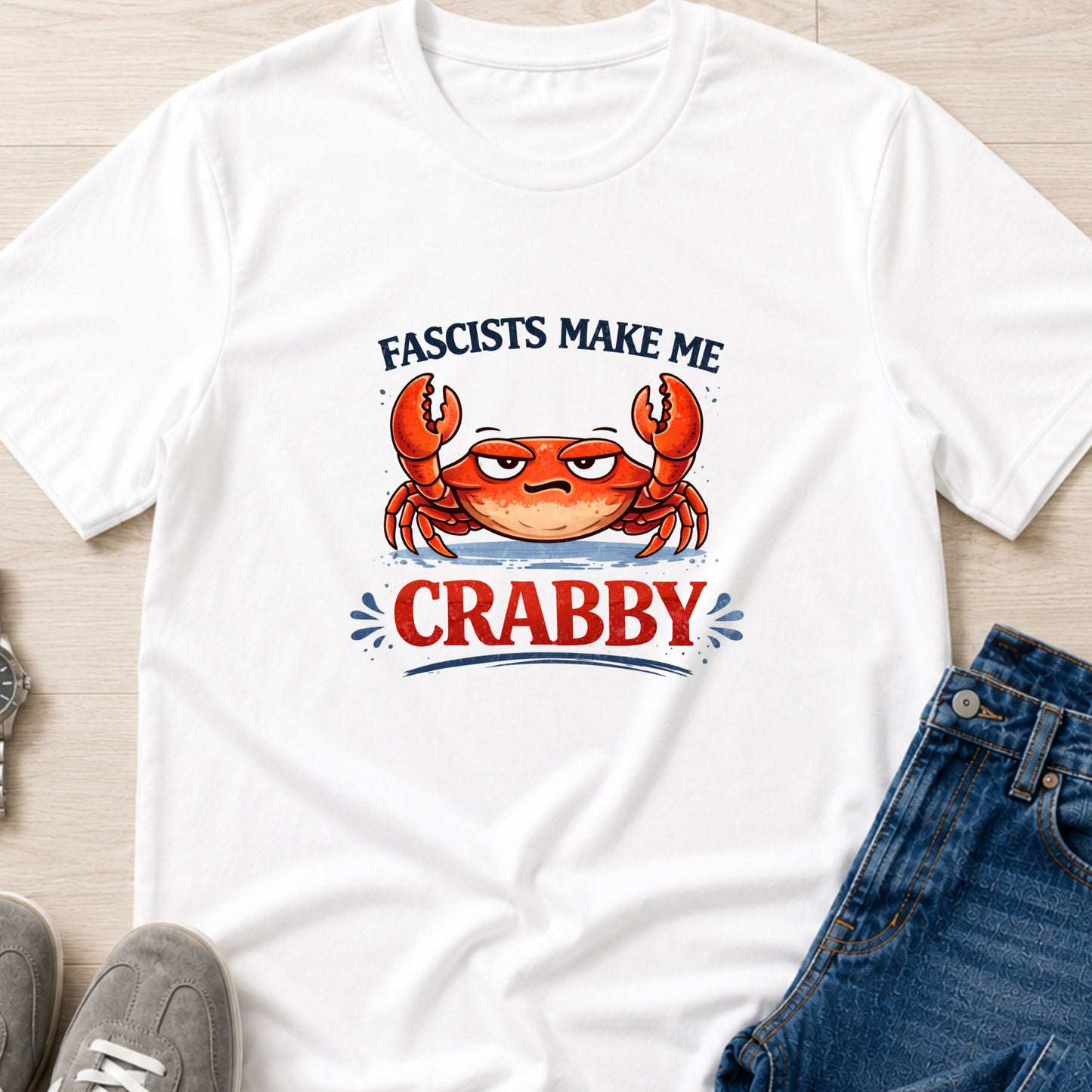 Fascists Make Me Crabby - Claws Out