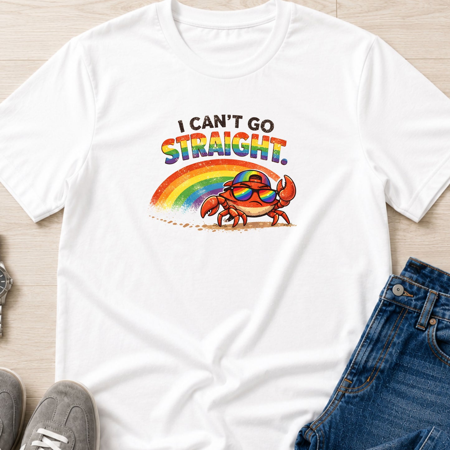 I Can't Go Straight - male crab