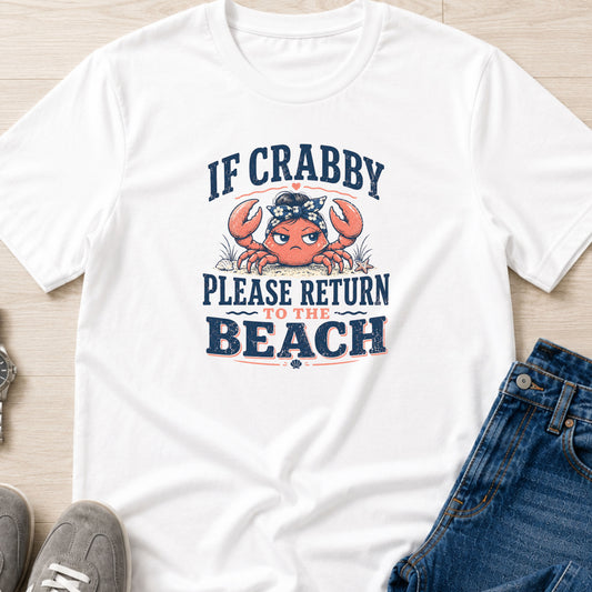 If Crabby Please Return to the Beach - Crabby Kidz