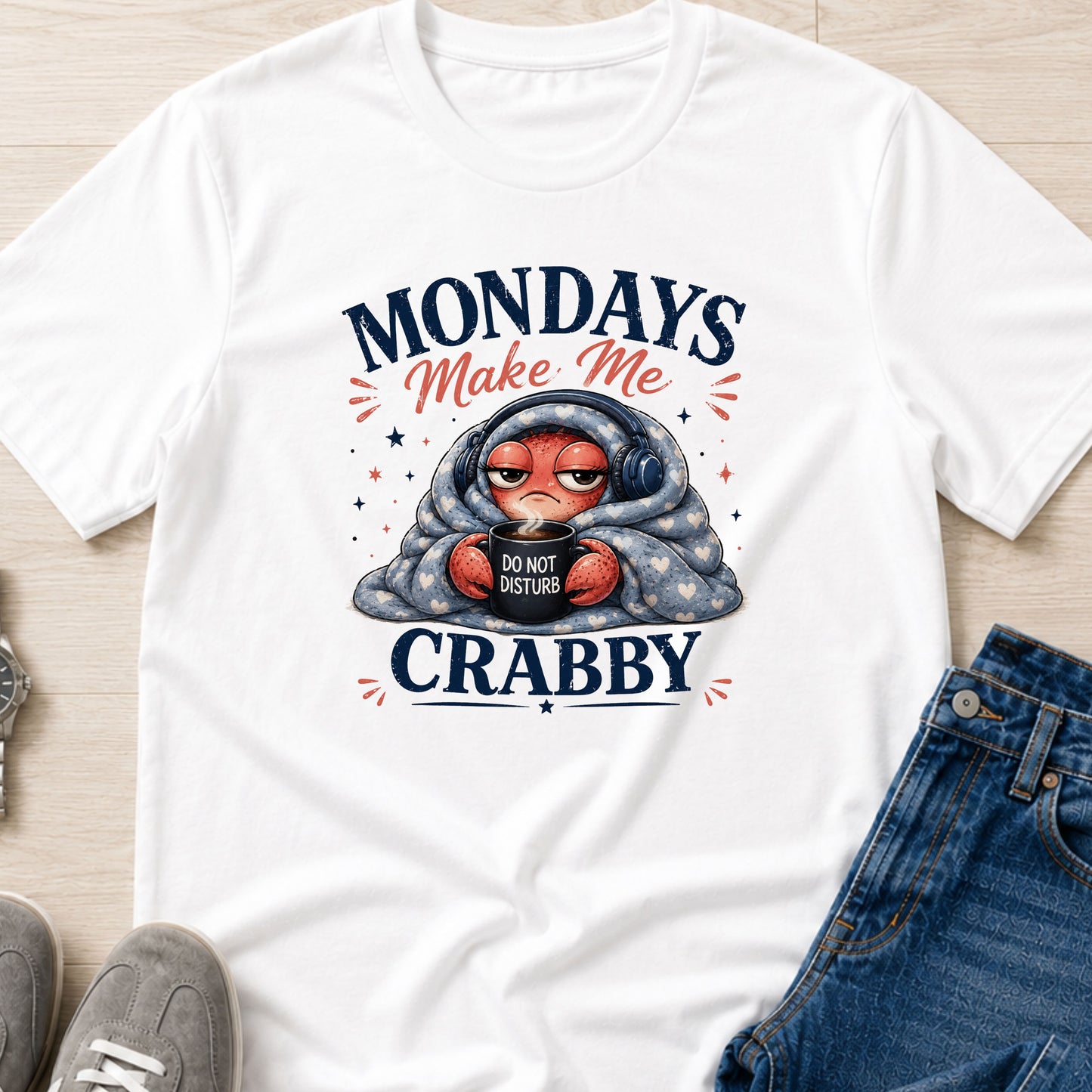 Mondays Make Me Crabby - Introvert