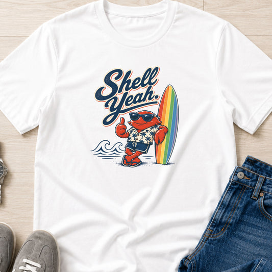 Shell Yeah Vacation Crab - Gay Pride